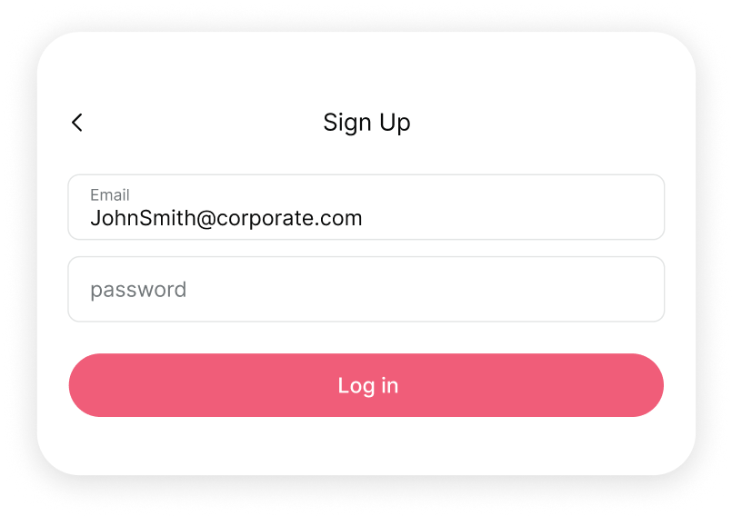 Step 1 Sign Up